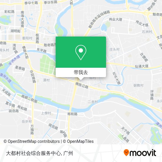 大都村社会综合服务中心地图