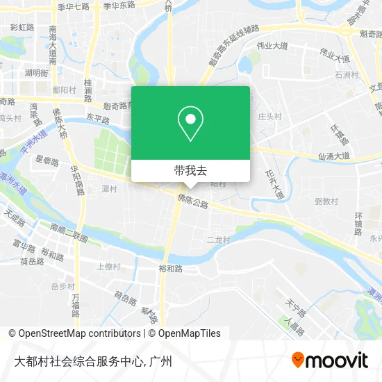 大都村社会综合服务中心地图