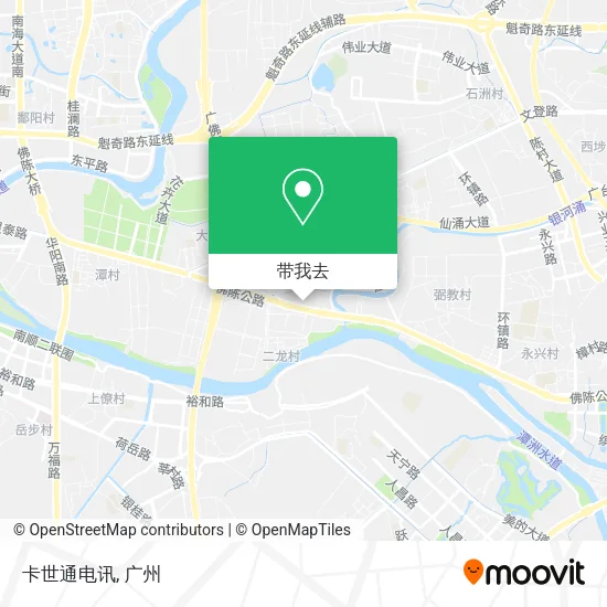 卡世通电讯地图