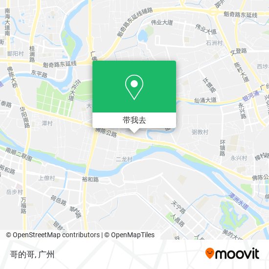 哥的哥地图