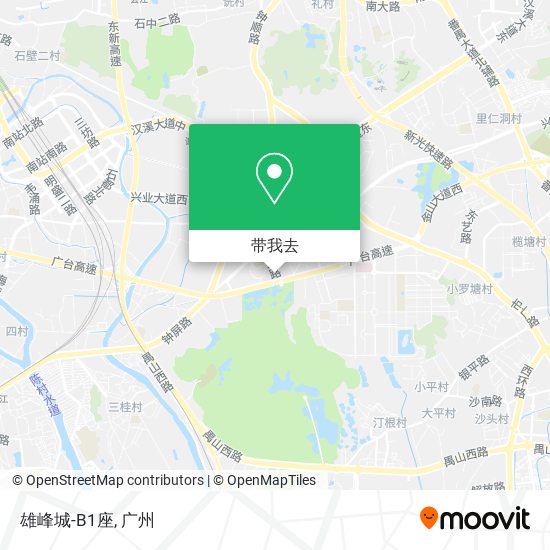 雄峰城-B1座地图