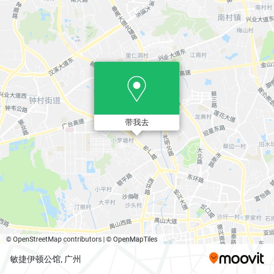 敏捷伊顿公馆地图