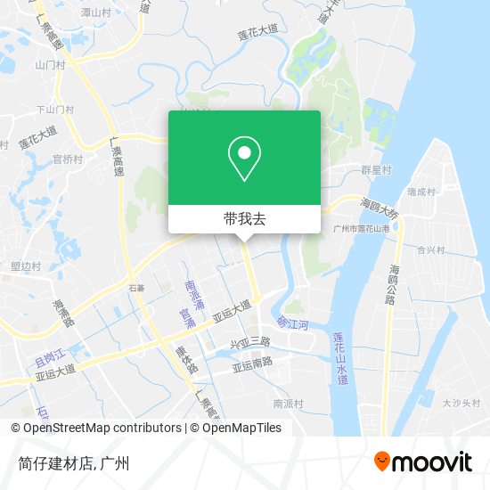 简仔建材店地图