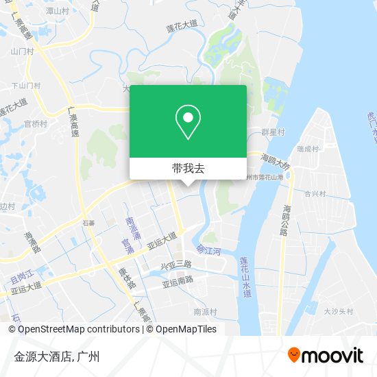 金源大酒店地图
