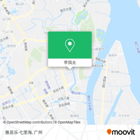 雅居乐·七里海地图