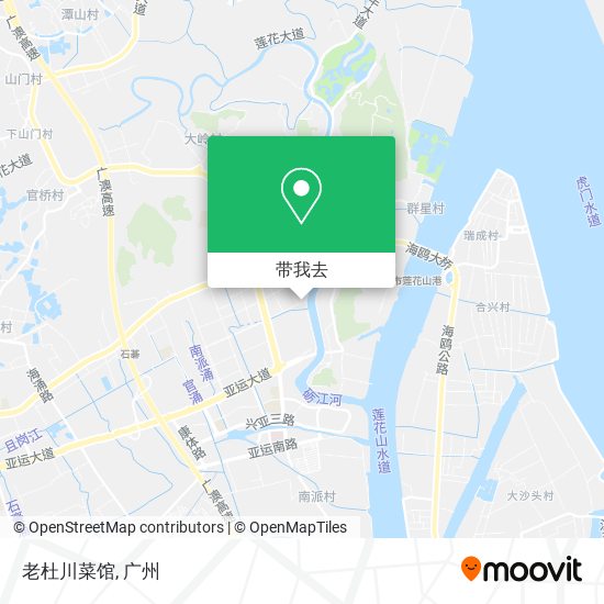 老杜川菜馆地图