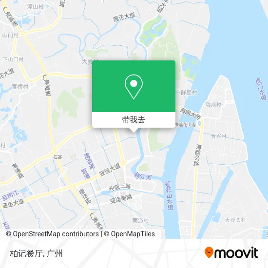 柏记餐厅地图