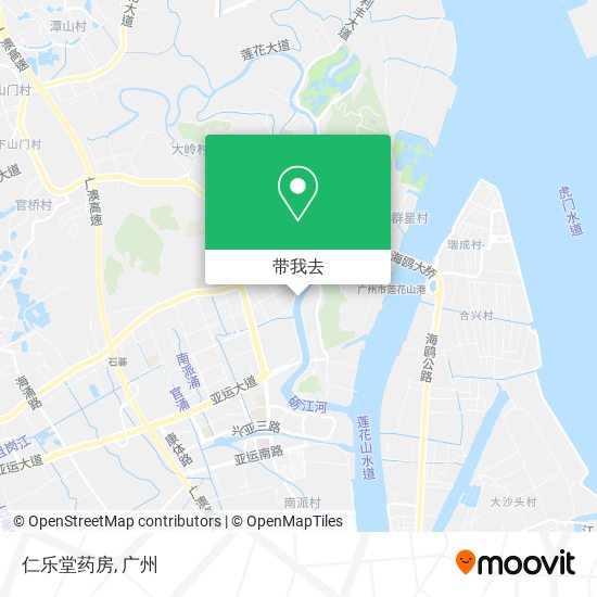 仁乐堂药房地图