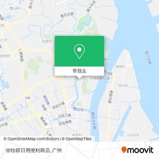 你怡群日用便利商店地图