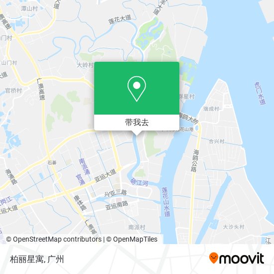 柏丽星寓地图