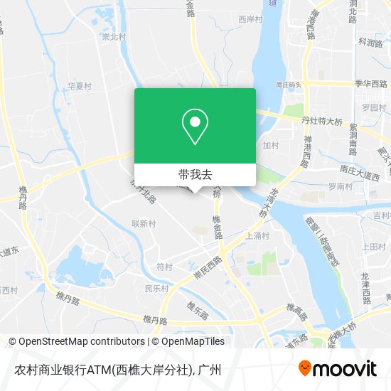 农村商业银行ATM(西樵大岸分社)地图