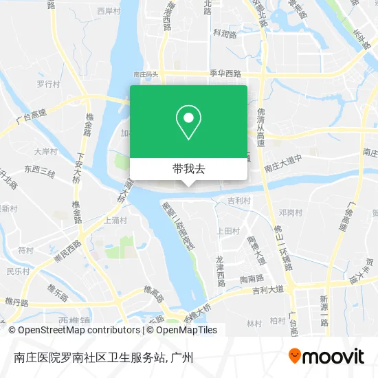 南庄医院罗南社区卫生服务站地图