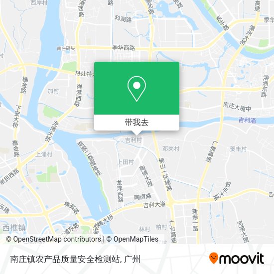 南庄镇农产品质量安全检测站地图