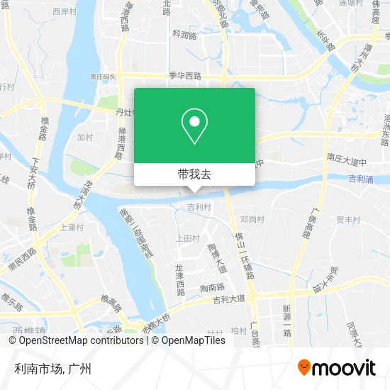 利南市场地图