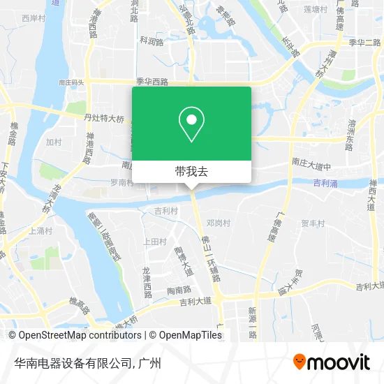 华南电器设备有限公司地图