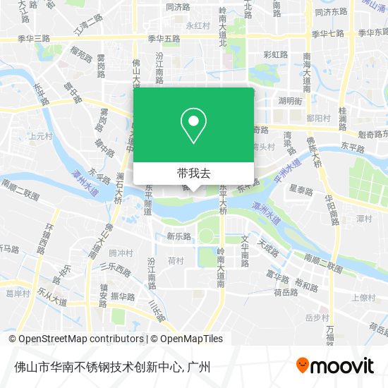 佛山市华南不锈钢技术创新中心地图