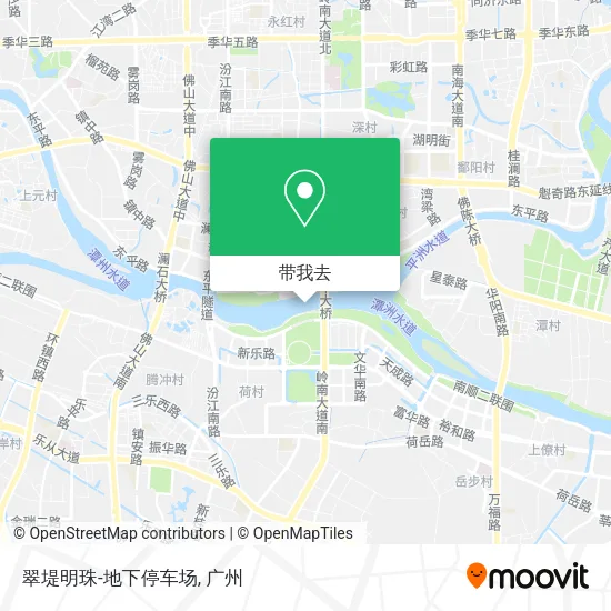 翠堤明珠-地下停车场地图