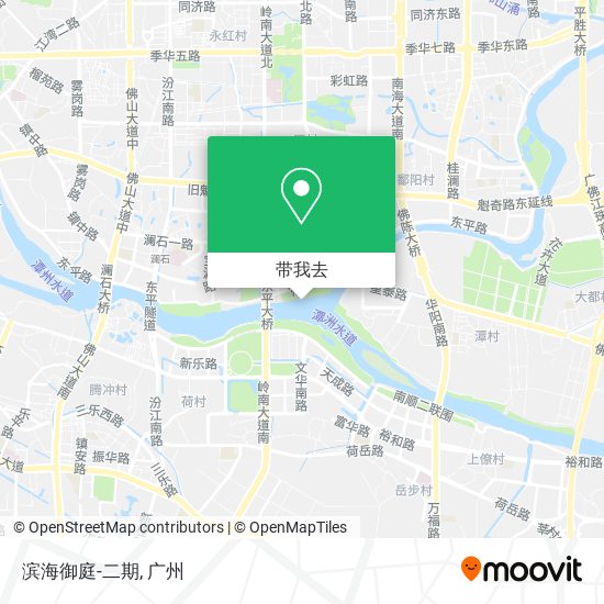 滨海御庭-二期地图