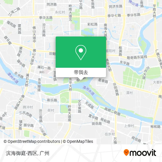 滨海御庭-西区地图