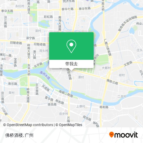 佛桥酒楼地图