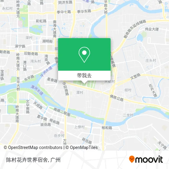 陈村花卉世界宿舍地图