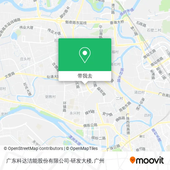 广东科达洁能股份有限公司-研发大楼地图