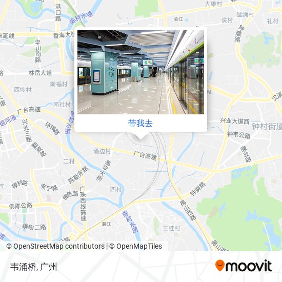 韦涌桥地图