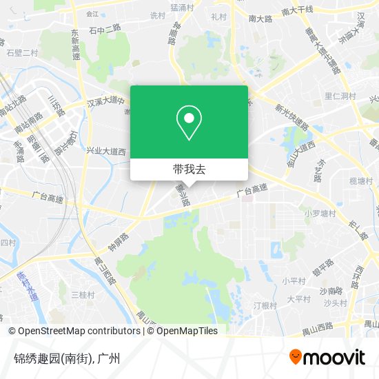 锦绣趣园(南街)地图