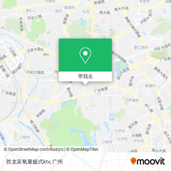胜龙富氧量贩式ktv地图