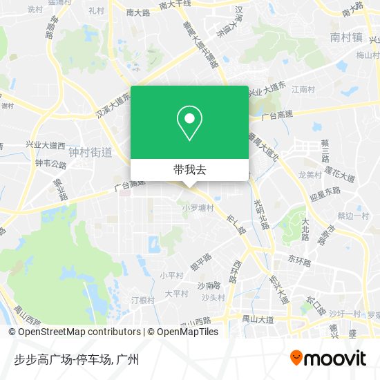 步步高广场-停车场地图
