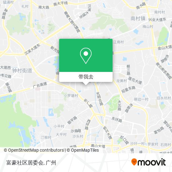 富豪社区居委会地图