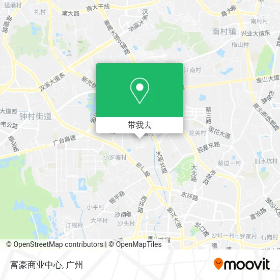 富豪商业中心地图