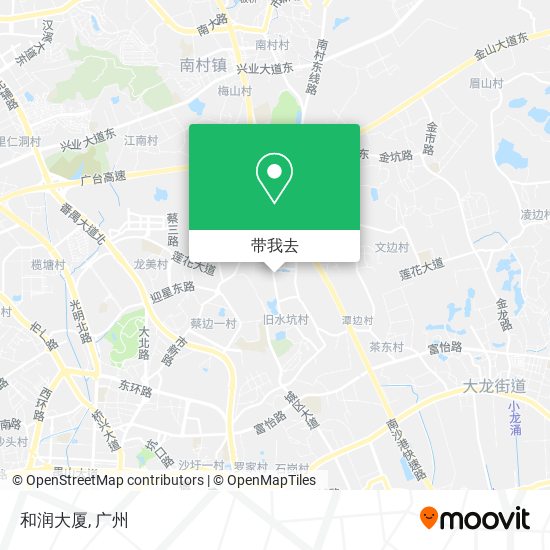 和润大厦地图