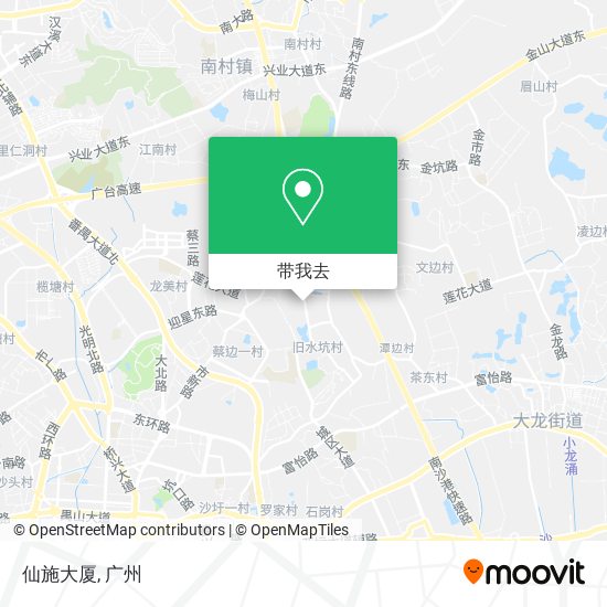 仙施大厦地图