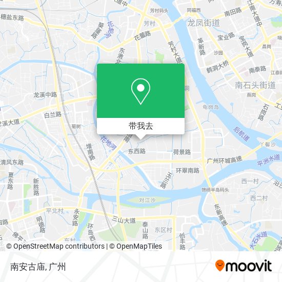 南安古庙地图