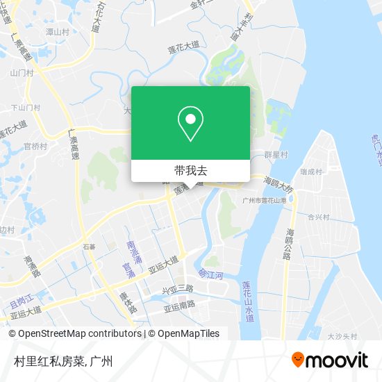 村里红私房菜地图