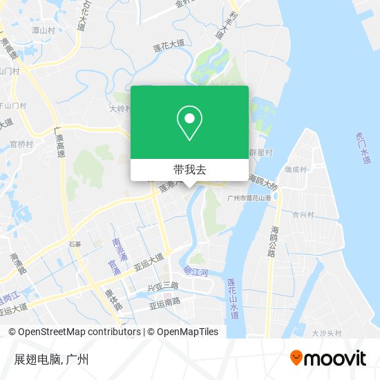 展翅电脑地图
