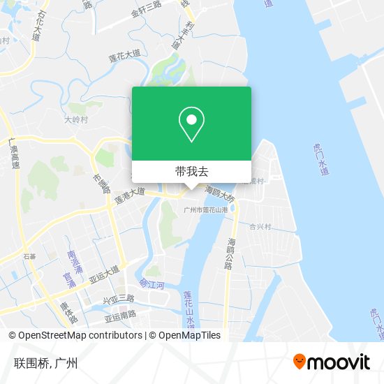 联围桥地图
