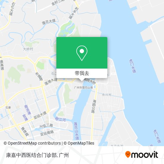 康嘉中西医结合门诊部地图