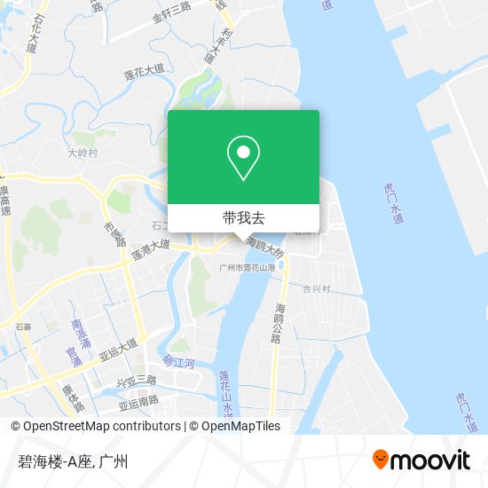 碧海楼-A座地图