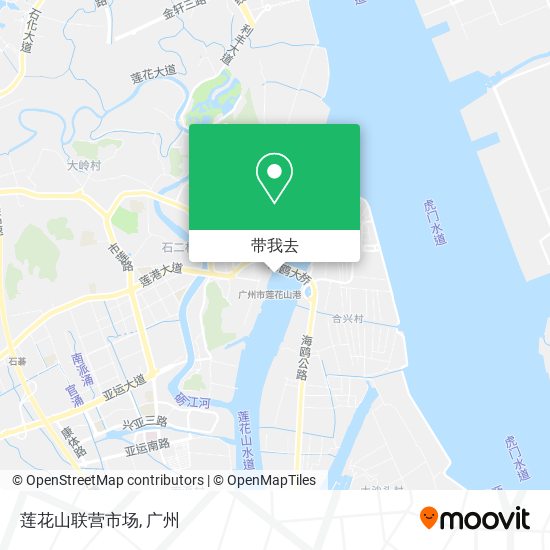 莲花山联营市场地图