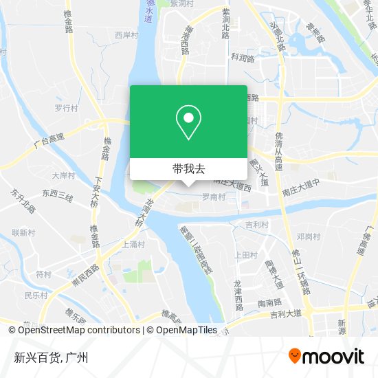 新兴百货地图