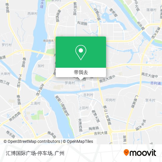 汇博国际广场-停车场地图