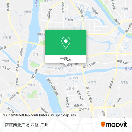 南庄商业广场-四座地图