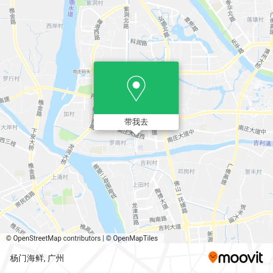 杨门海鲜地图