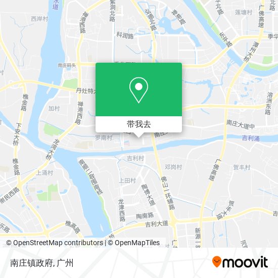 南庄镇政府地图