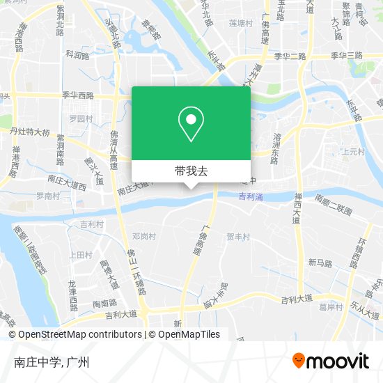 南庄中学地图