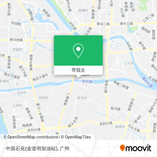 中国石化(金道明加油站)地图
