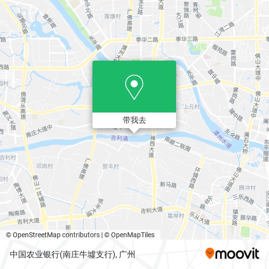 中国农业银行(南庄牛墟支行)地图