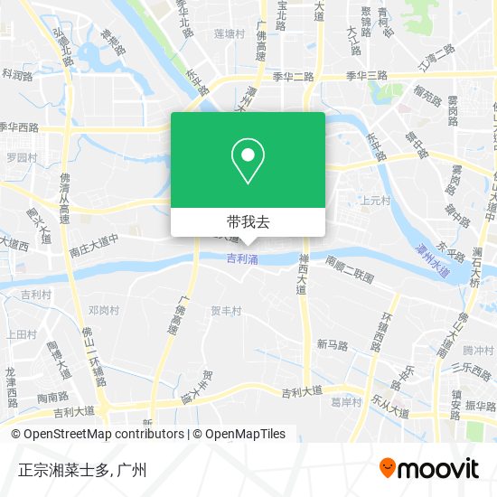 正宗湘菜士多地图